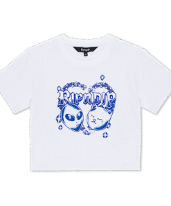 Kali Cropped Baby Tee (White)