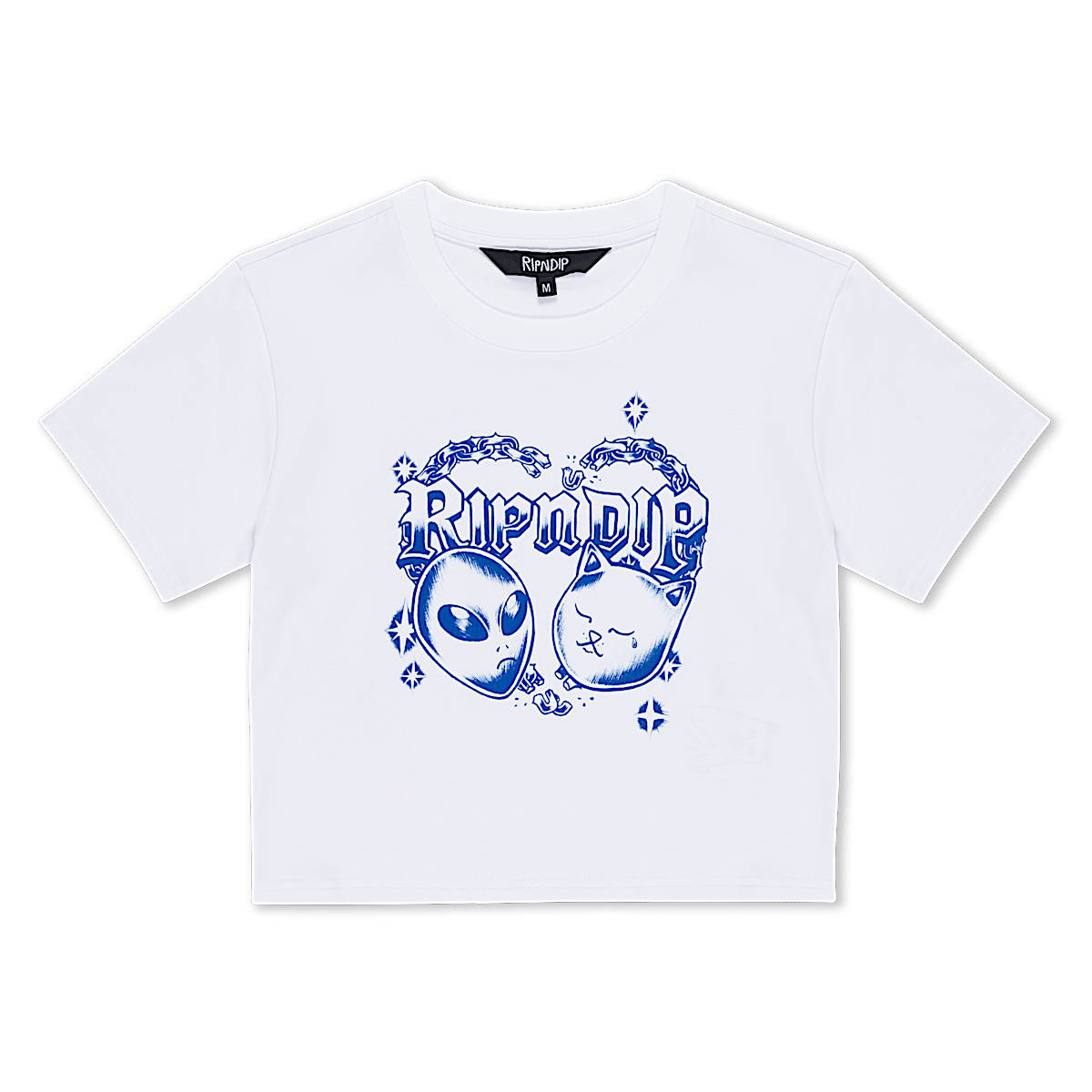 Kali Cropped Baby Tee (White)