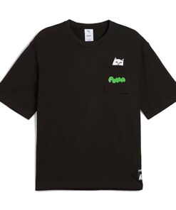 PUMA x RIPNDIP Lord Nermal Pocket Tee (Black)