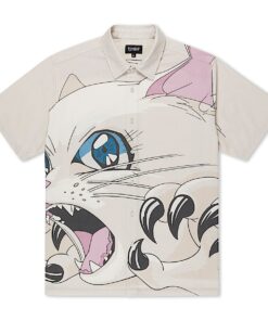 Metal Claw Button Up Shirt (Bone)