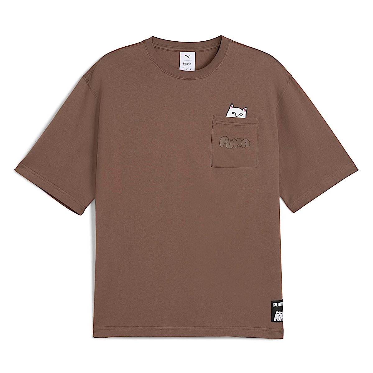 PUMA X RIPNDIP Lord Nermal Pocket Tee (Flat Bronze)