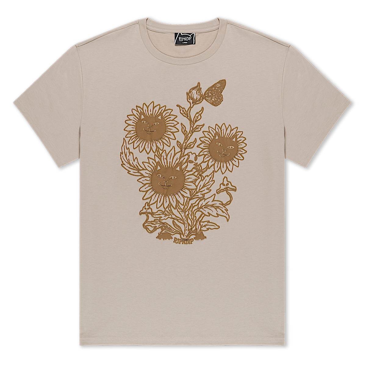 Where The Flowers Bloom Tee (Sand)
