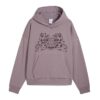 PUMA X RIPNDIP Boxy Graphic Hoodie (Plum Jam)