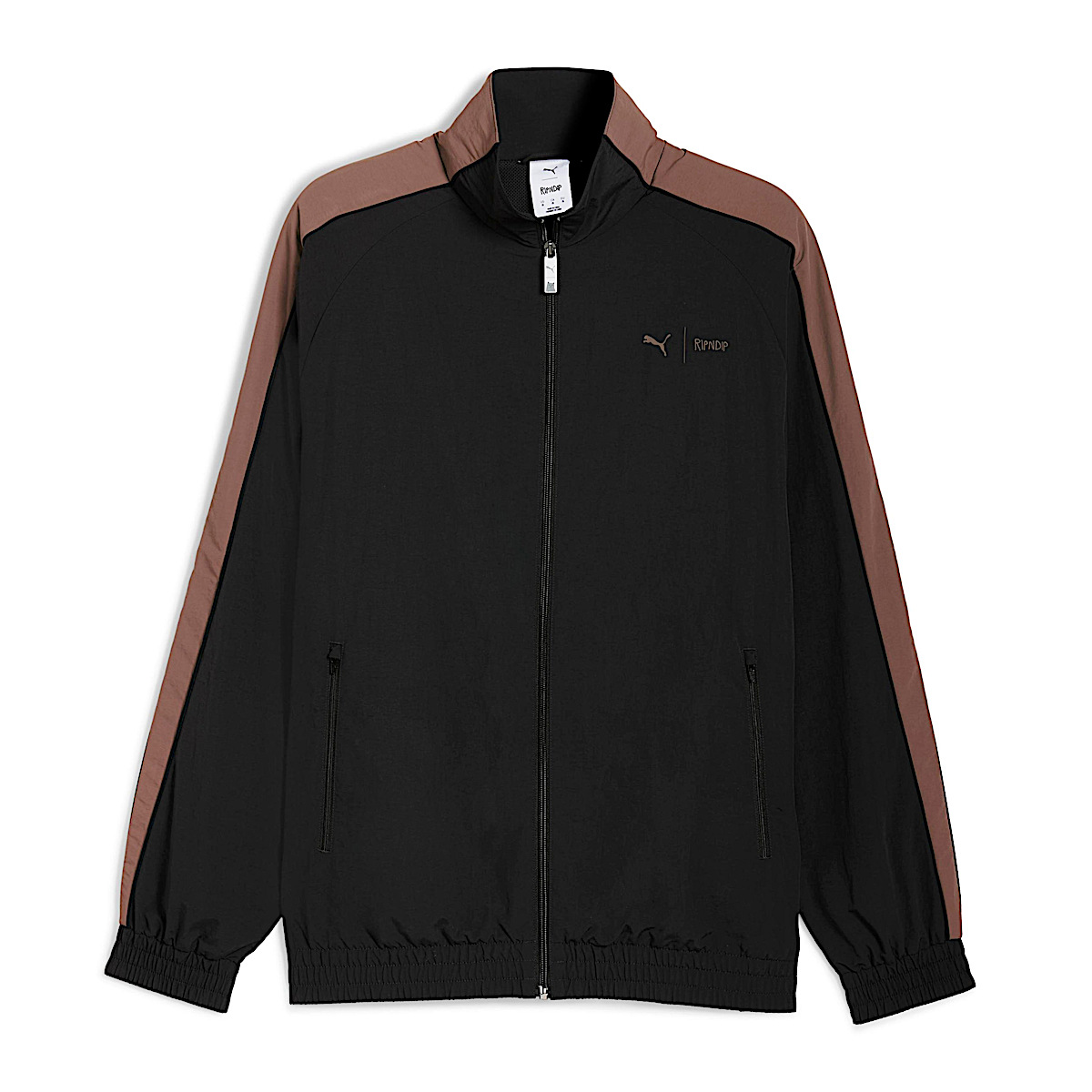 PUMA X RIPNDIP T7 Oversized Track Jacket (Puma Black)