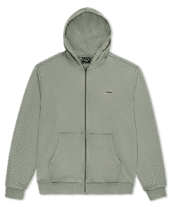 Castanza Zip Up Hoodie (Sage Vintage Wash)